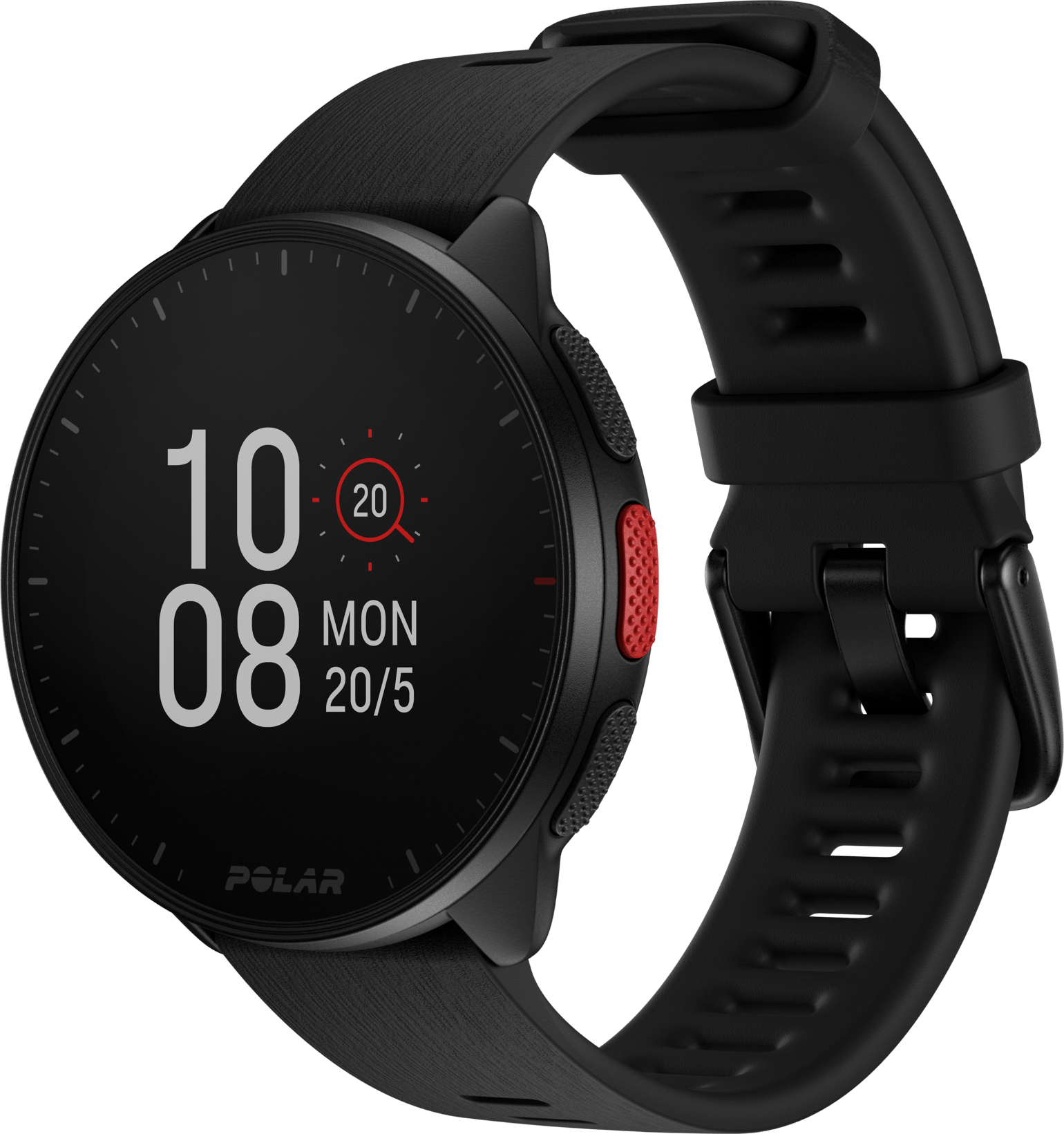 Polar Pacer Night Black