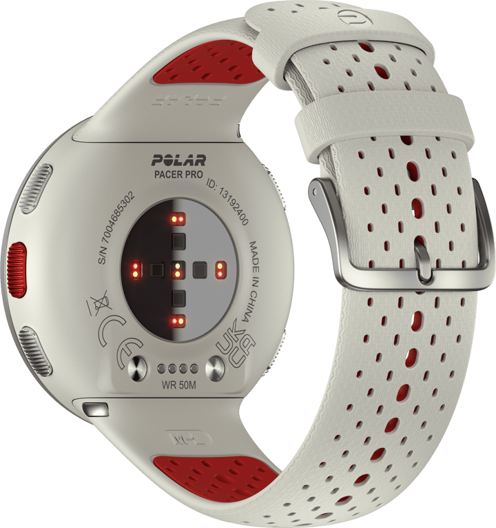 Polar Pacer Pro White/Red Polar