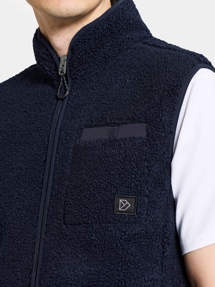 Didriksons Men's Pollux Vest Dark Night Blue Didriksons