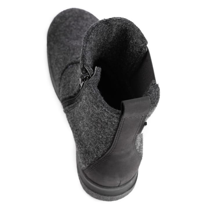 Pomar Women's Malla Gore-Tex Felt Chelsea Boot Granit Felt/Black Waxy Pomar