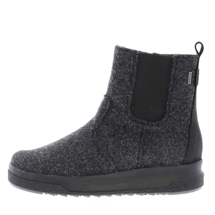 Women's Malla Gore-Tex Felt Chelsea Boot Granit Felt/Black Waxy Pomar