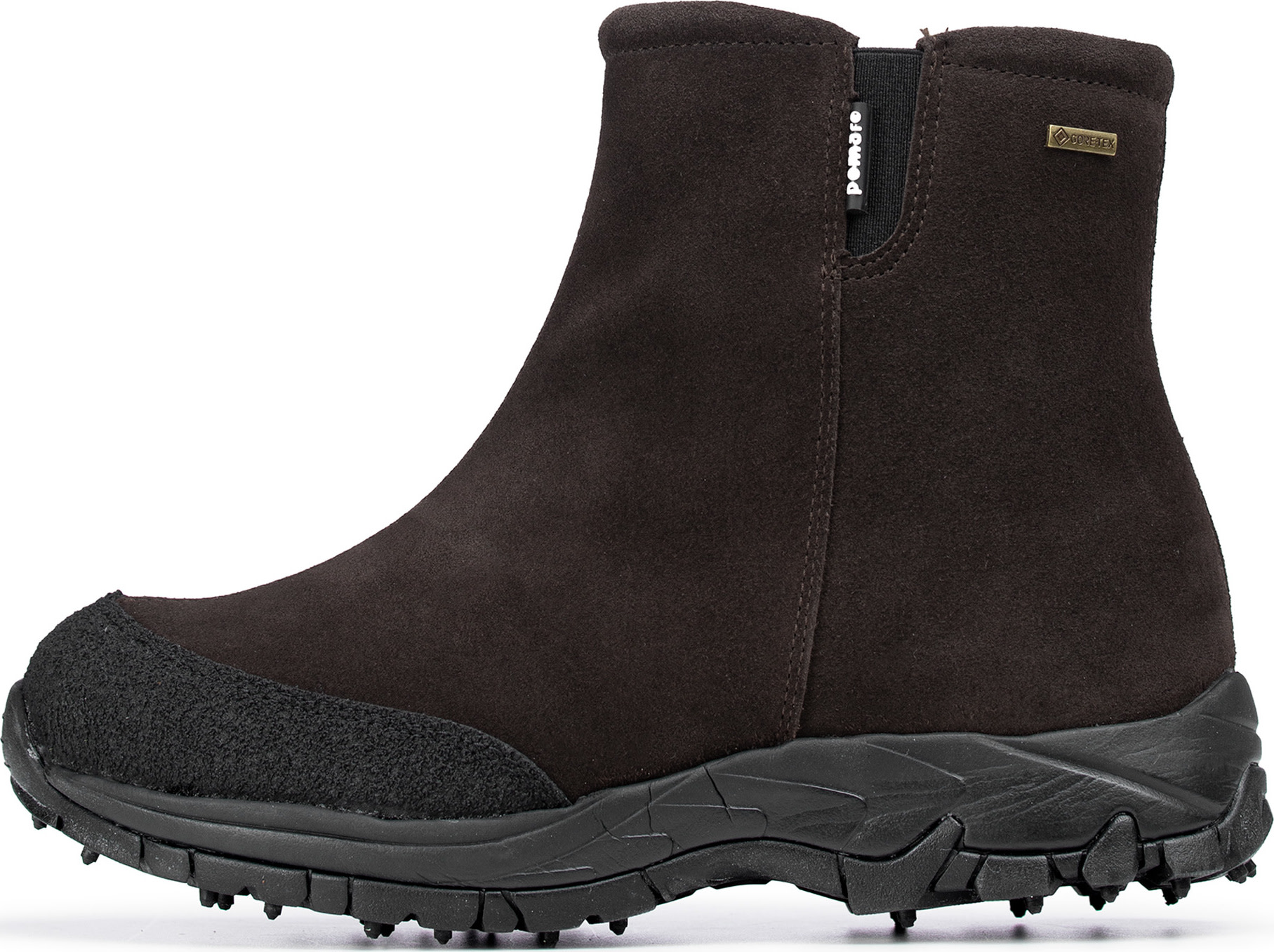 Bark suede/pu-suede/spike