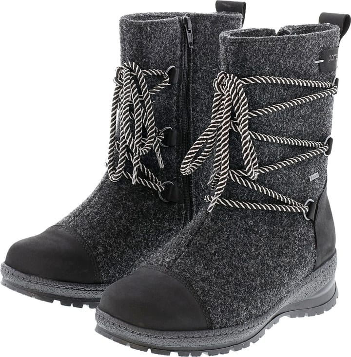 Pomar Women's Koli XW GORE-TEX® Felt Boots Granite/Black Pomar