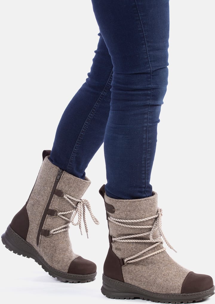 Pomar Women's Koli XW GORE-TEX® Felt Boots Sand/Brown Pomar