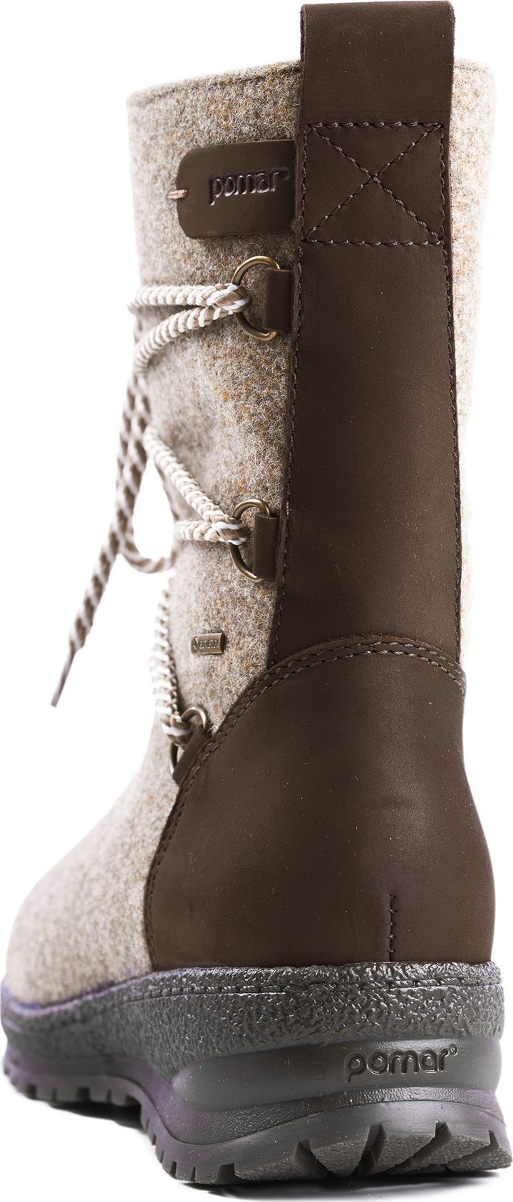 Pomar Women's Koli XW GORE-TEX® Felt Boots Sand/Brown Pomar
