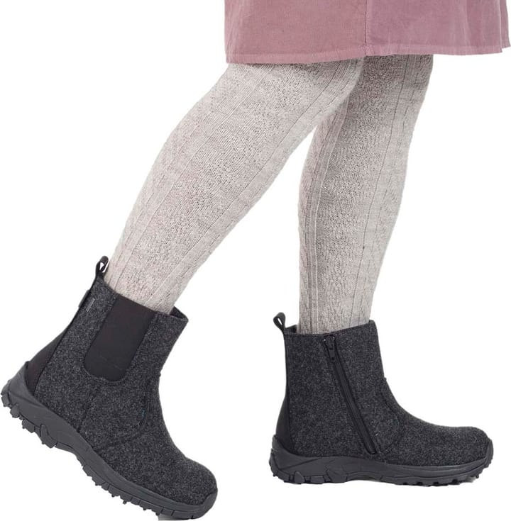 Pomar Women's Metso GORE-TEX Winter Spike Boot Granit felt/Black waxy Pomar