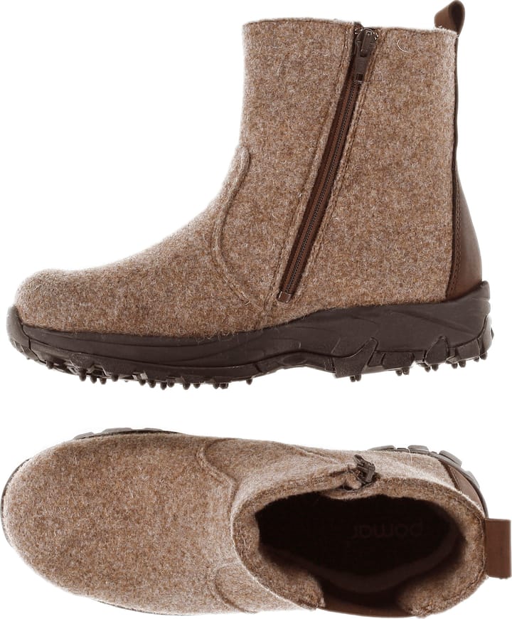 Pomar Women's Metso GORE-TEX Winter Spike Boot Sand Felt/Bark Waxy/Spike S Pomar