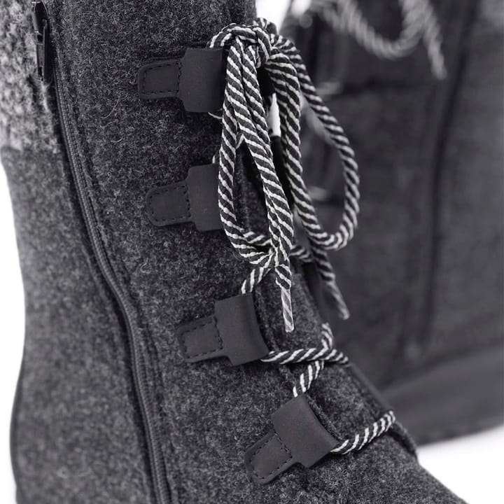 Pomar Women's Reki Gore-Tex Felt Boot Granit Felt/Black Waxy Leather Pomar