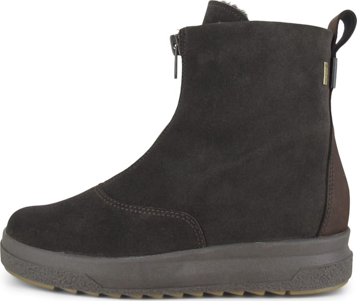 Women's Uurre Gore-Tex Ankle Boot Bark Suede/Waxy/Fur (Bark S) Pomar