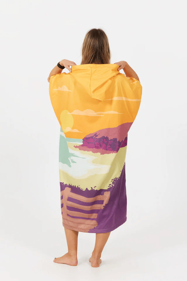 After Essentials Poncho Destination Bells Beach After Essentials