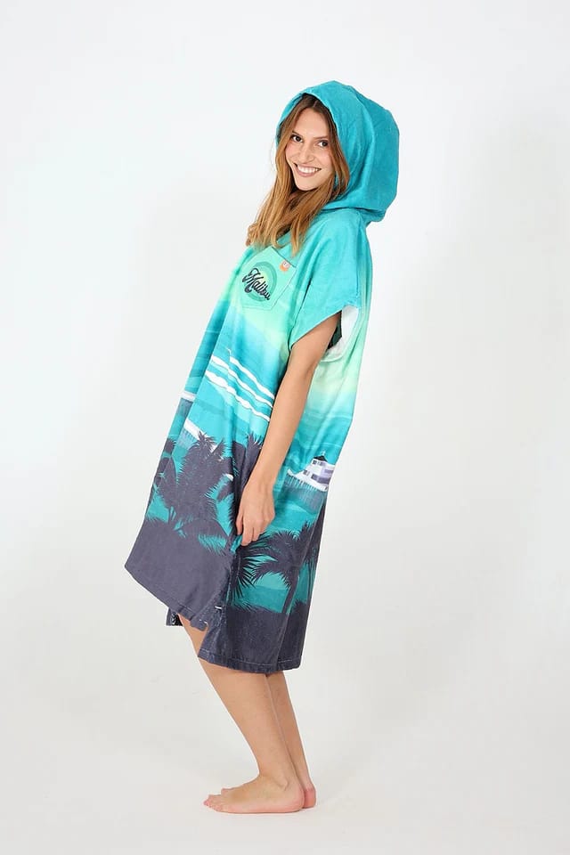 After Essentials Poncho Destination Malibu After Essentials