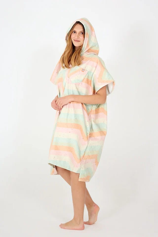 After Essentials Poncho Ripple Almond After Essentials