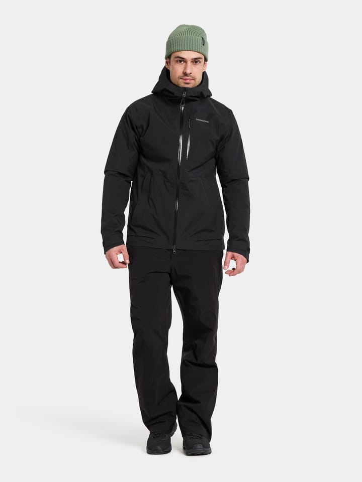 Didriksons Men's Povel Jacket 3 Black Didriksons Didriksons Men's Povel Jacket 3 Black Didriksons