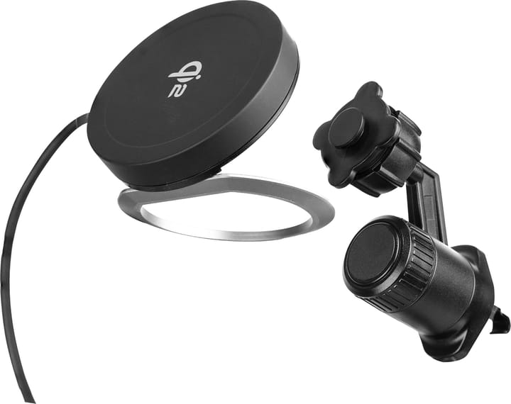 Aqiila Qi2 Wireless Charger With Carmount Black Aqiila