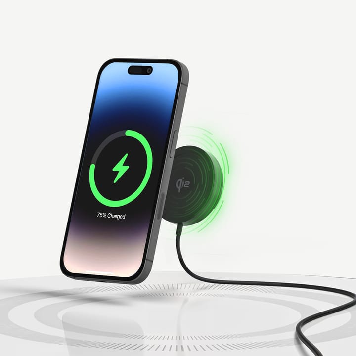 Aqiila Qi2 Wireless Charger With Carmount Black Aqiila