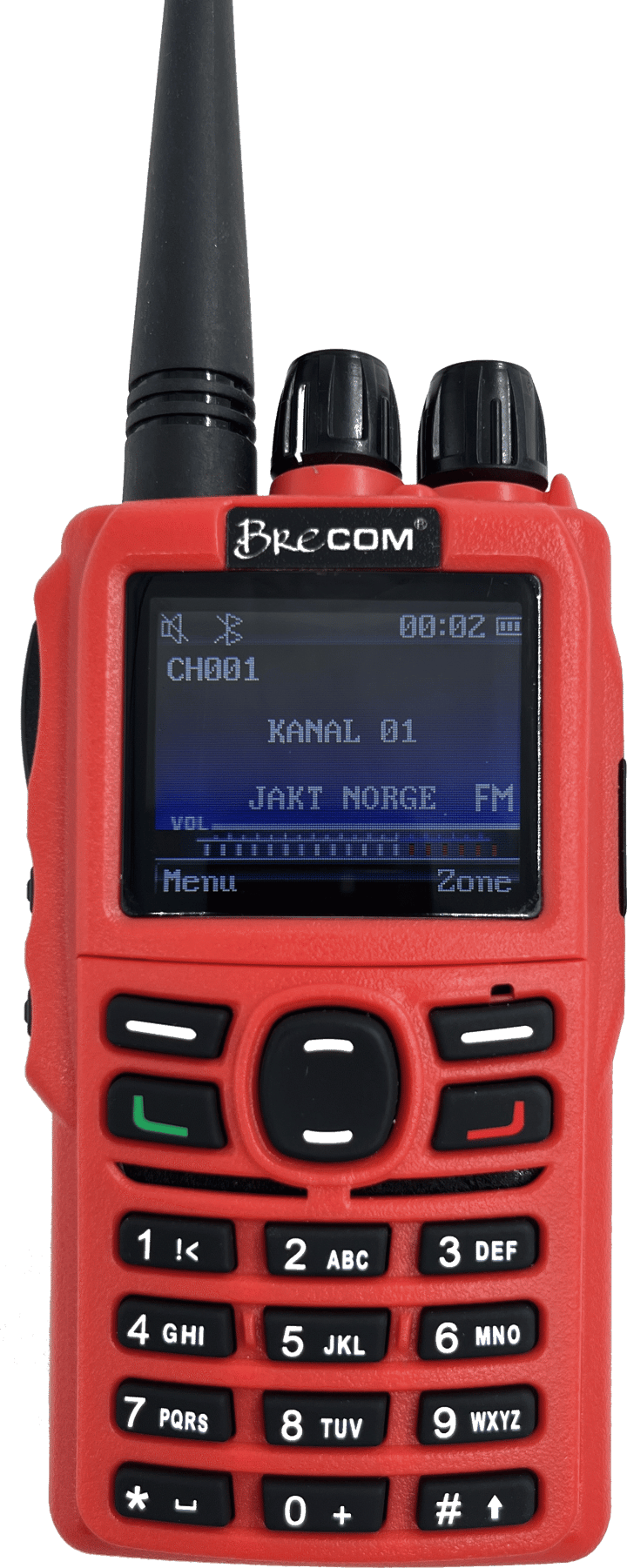 Brecom VR-610BT Analog/Digital Radio Dmr 138-174mhz Brecom
