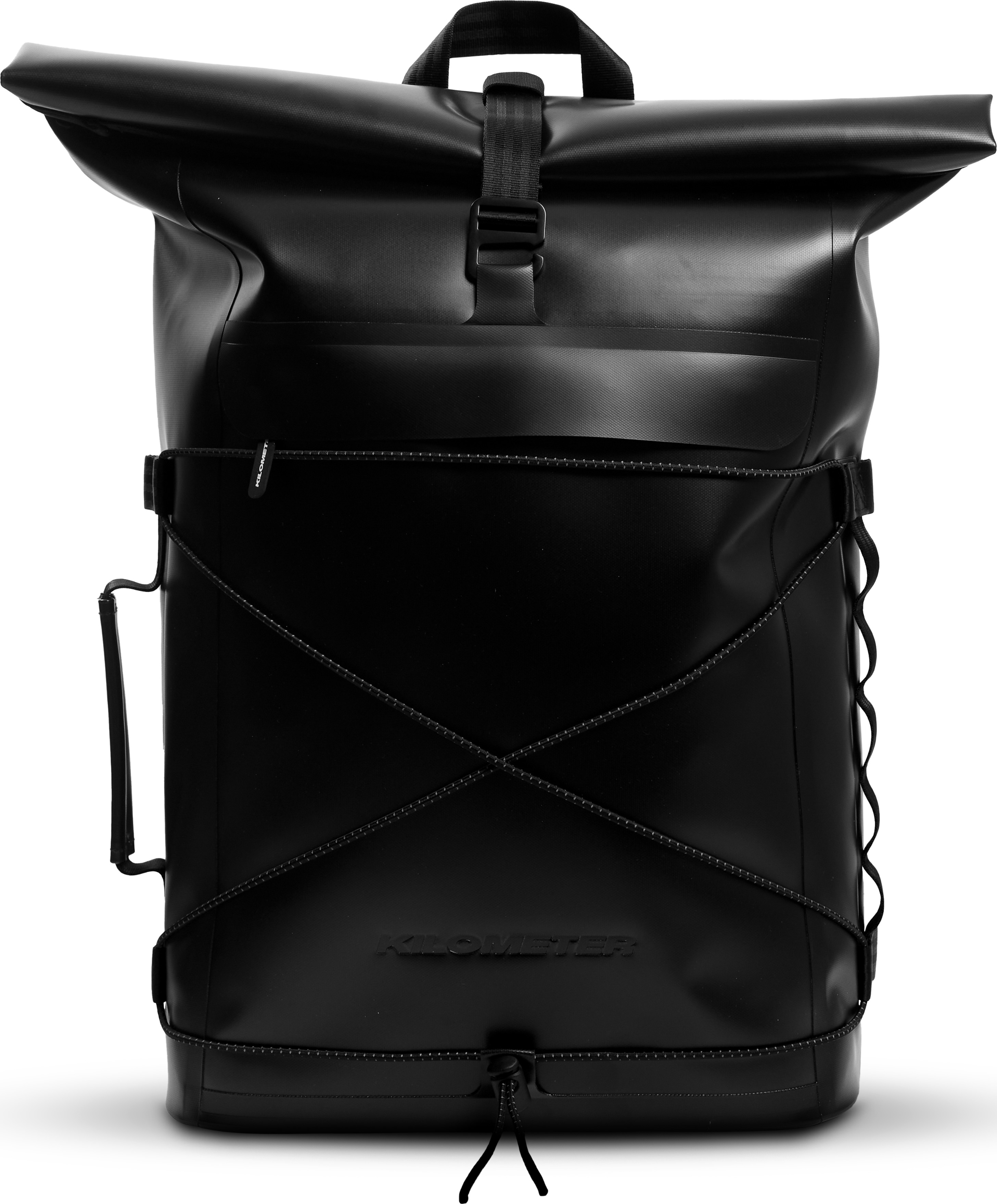 Kilometer Pannier Rolltop Black Vardagsryggsäckar OneSize