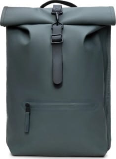 Rains Rolltop Rucksack W3 Dark Grey
