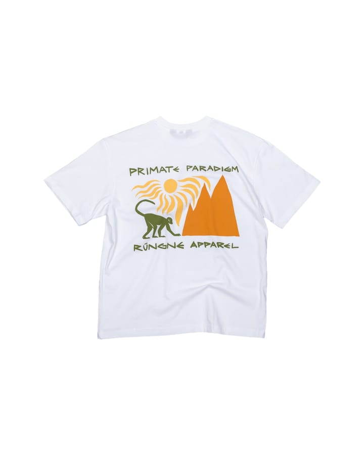Rúngne Primate Paradigm Tee Oversized Fit White Rúngne Rúngne Primate Paradigm Tee Oversized Fit White Rúngne