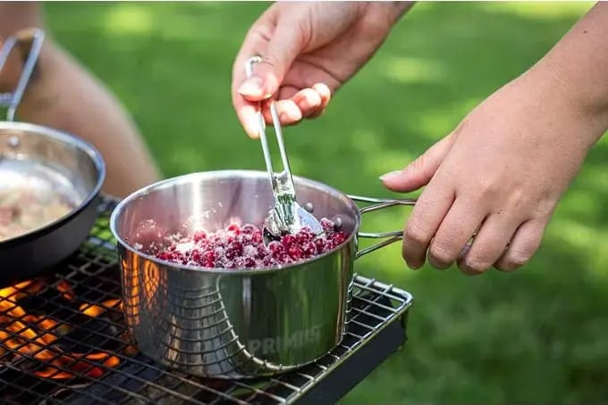 Campfire Cookset Stainless Steel Large Primus