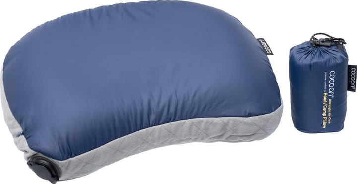 Cocoon Air-Core Hood/Camp Pillow Dark Indigo/Grey Cocoon
