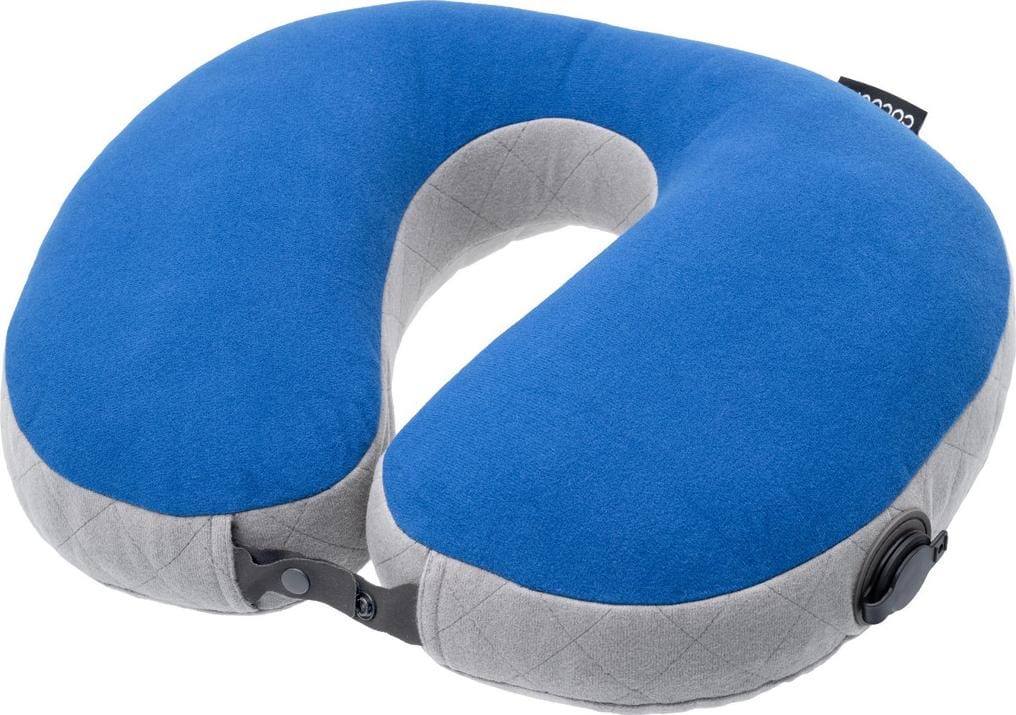 Cocoon U-Shaped Down Neck Pillow True Blue