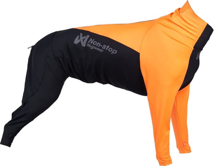 Non-stop Dogwear Protector Dog Suit Male Orange/Black Non-stop Dogwear