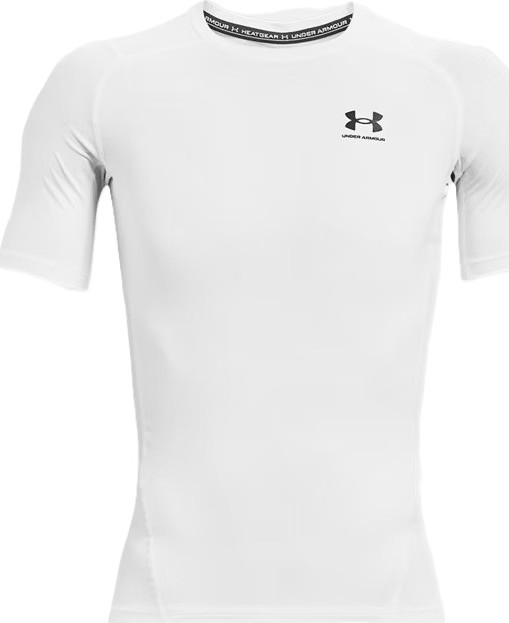 Under Armour Men's Ua Hg Armour Comp SS White Kerrasto yläosat L