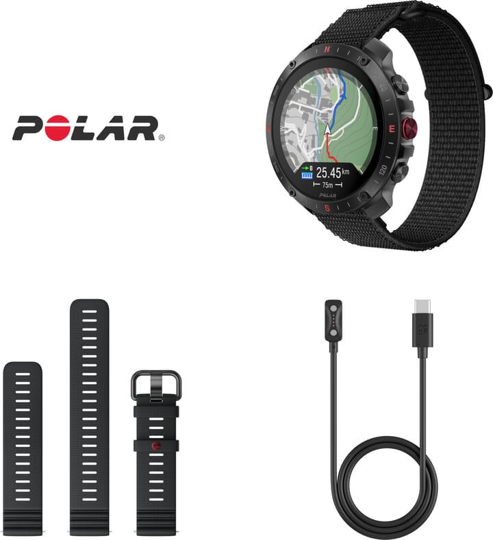 Polar Grit X2 Pro H&L Black Polar