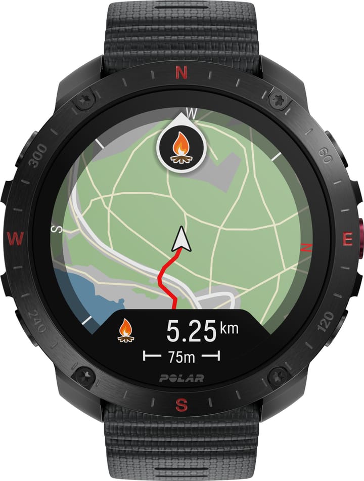 Polar Grit X2 Pro H&L Black Polar
