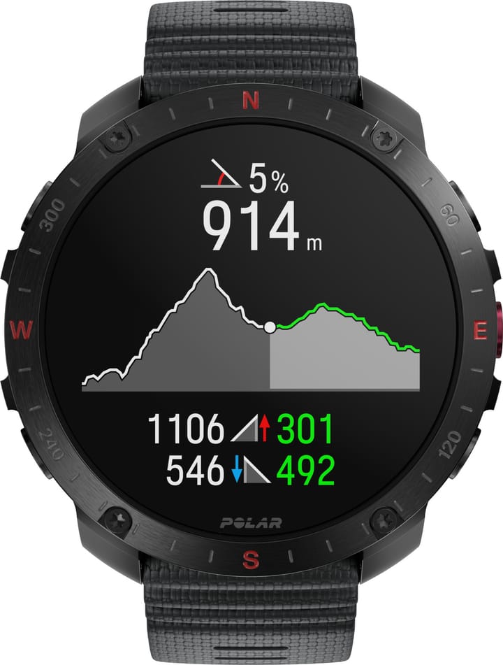 Polar Grit X2 Pro H&L Black Polar