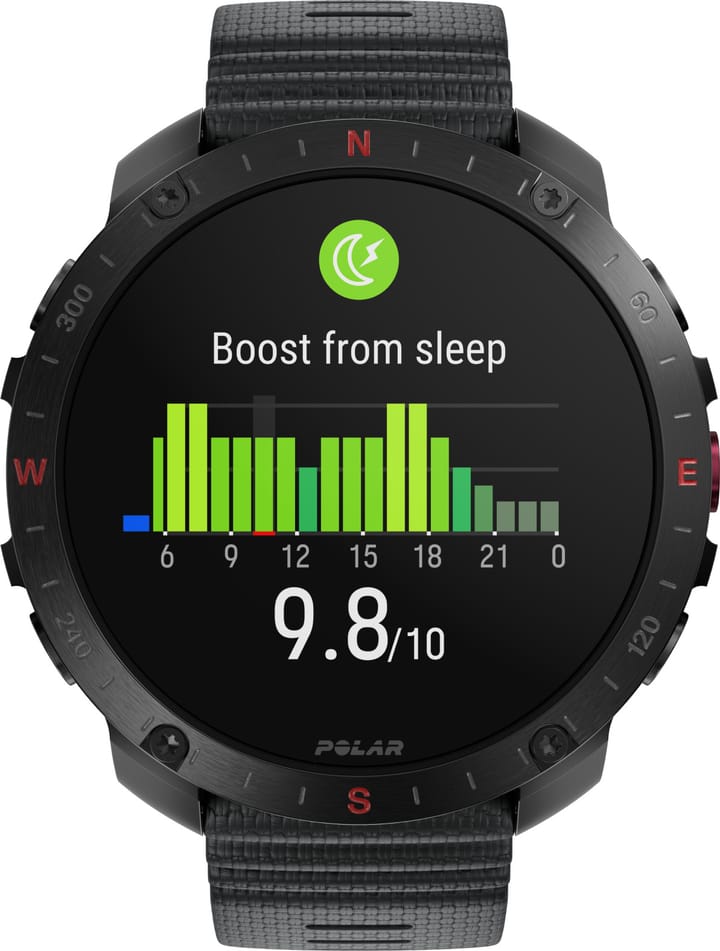 Polar Grit X2 Pro H&L Black Polar