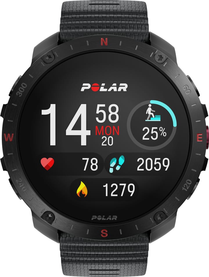 Polar Grit X2 Pro H&L Black Polar