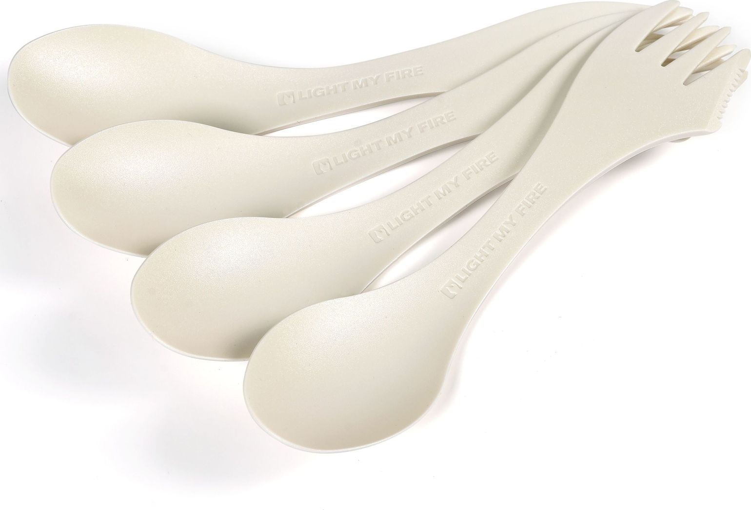 Light My Fire Swedish Spork original 4-pack Cream