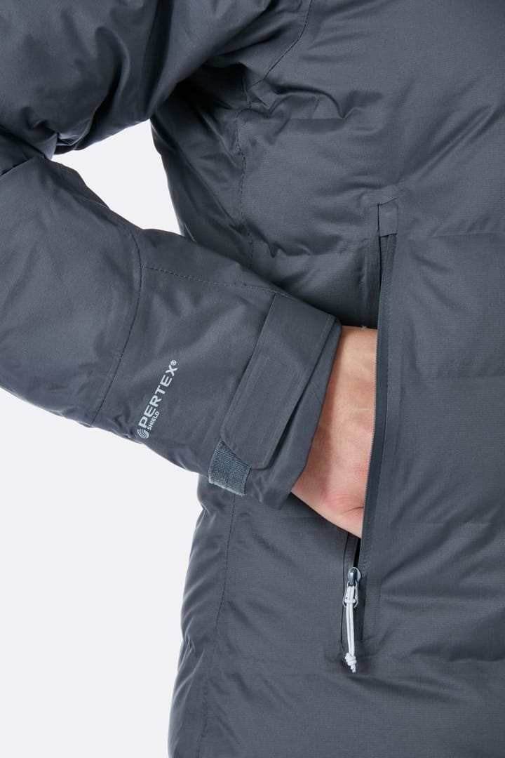 Rab Valiance Parka Womens Steel Rab Rab Valiance Parka Womens Steel Rab
