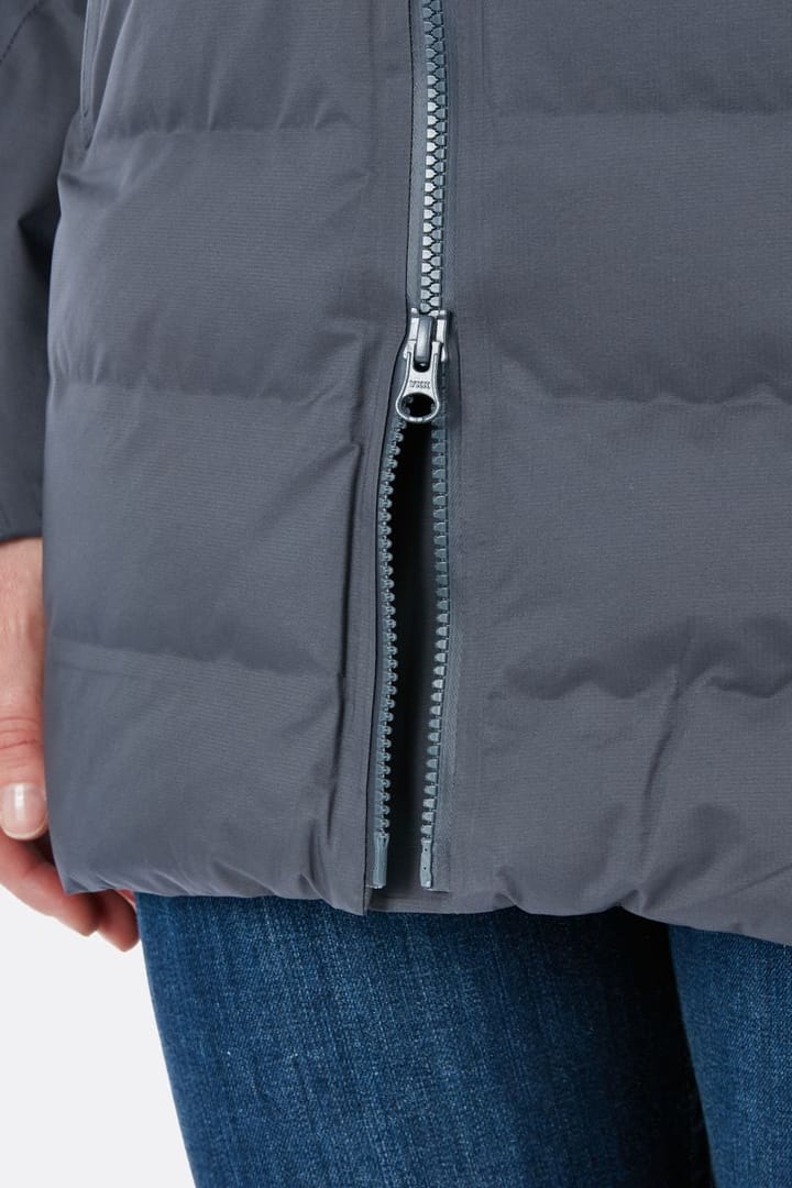 Rab Valiance Parka Womens Steel Rab Rab Valiance Parka Womens Steel Rab