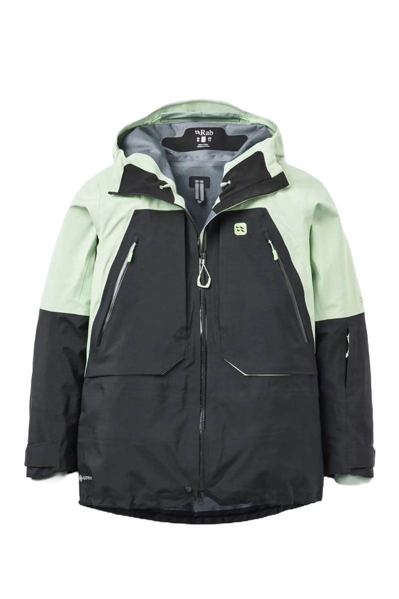 Rab Khroma Converge Jacket Wmns Fig Green/black