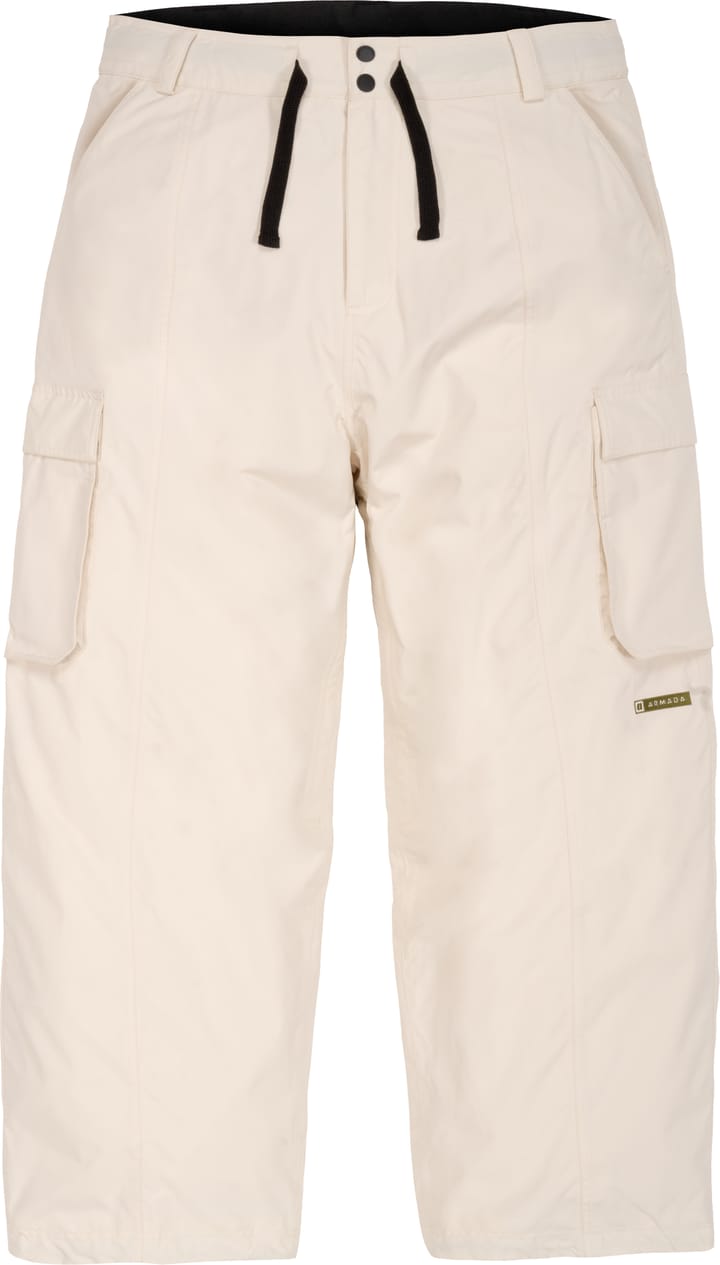ARMADA Unisex Team Issue 2L Insulated Cargo Pant Cream/ ARMADA ARMADA Unisex Team Issue 2L Insulated Cargo Pant Cream/ ARMADA