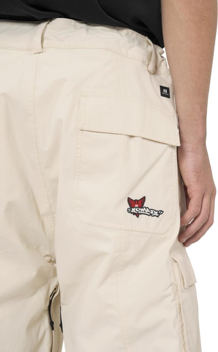 ARMADA Unisex Team Issue 2L Insulated Cargo Pant Cream/ ARMADA ARMADA Unisex Team Issue 2L Insulated Cargo Pant Cream/ ARMADA