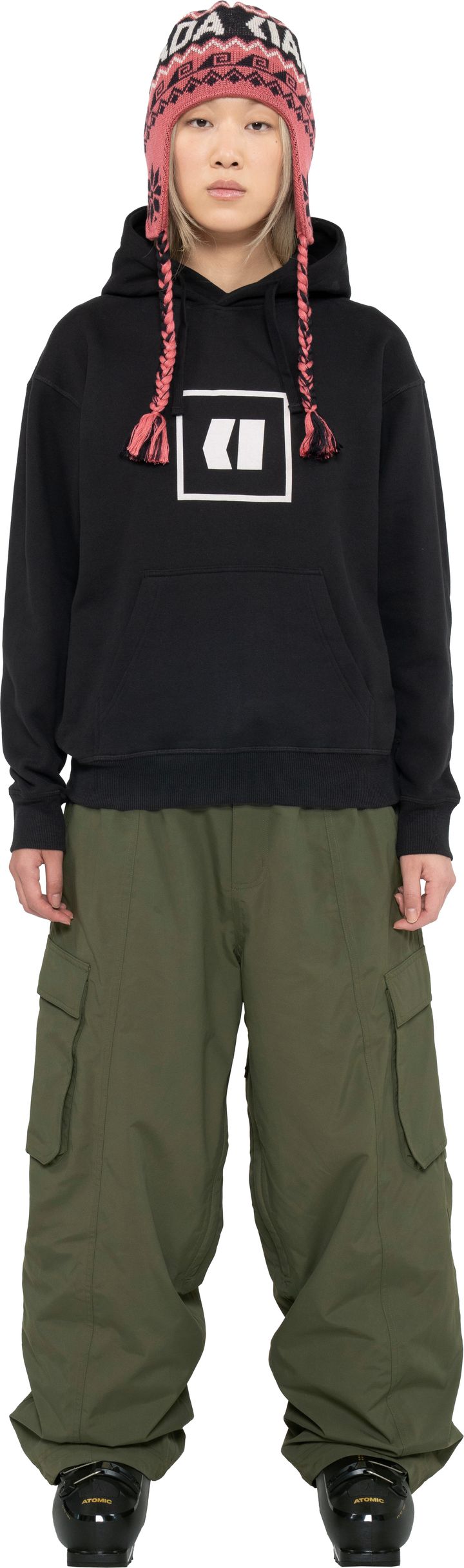 ARMADA Unisex Team Issue 2L Insulated Cargo Pant Olive/ ARMADA ARMADA Unisex Team Issue 2L Insulated Cargo Pant Olive/ ARMADA