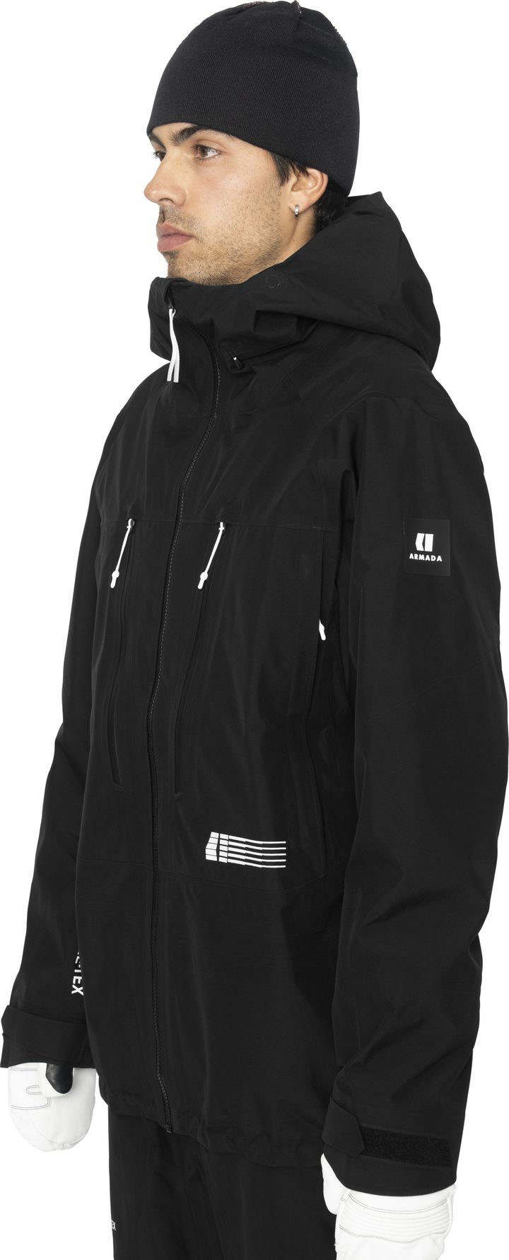 ARMADA Men's Haydon 3L GORE-TEX Jacket Black ARMADA