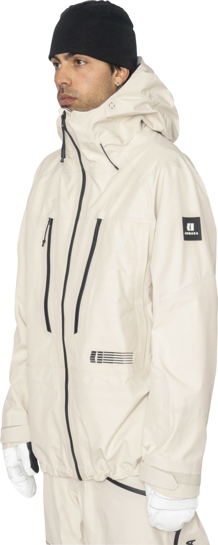 ARMADA Men's Haydon 3L GORE-TEX Jacket Cream ARMADA ARMADA Men's Haydon 3L GORE-TEX Jacket Cream ARMADA