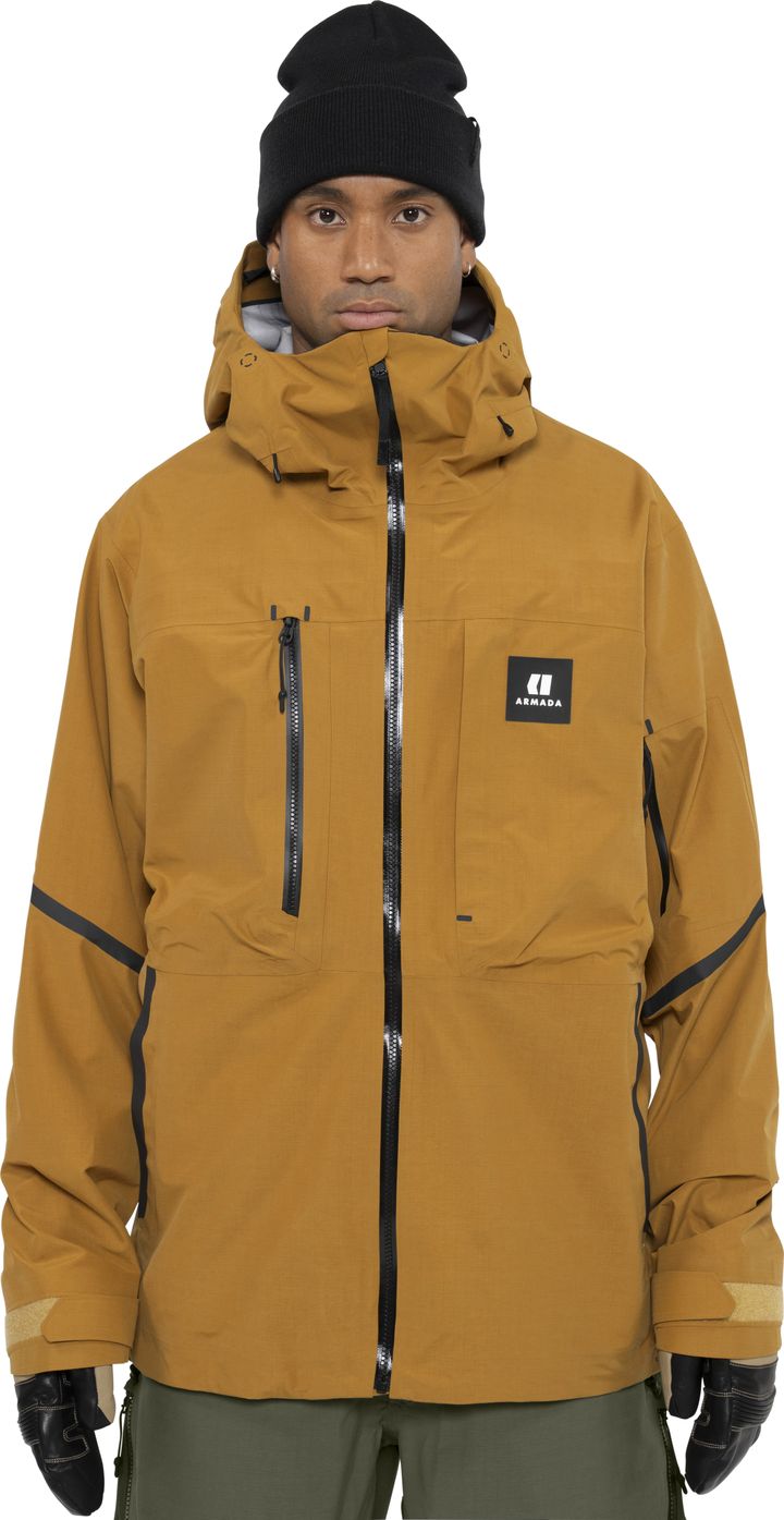 ARMADA Men's Grands 3L Jacket Golden Brown ARMADA