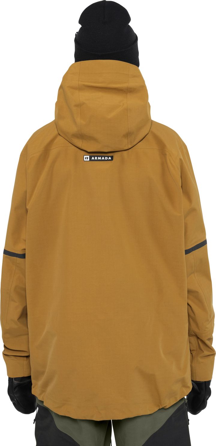 ARMADA Men's Grands 3L Jacket Golden Brown ARMADA ARMADA Men's Grands 3L Jacket Golden Brown ARMADA