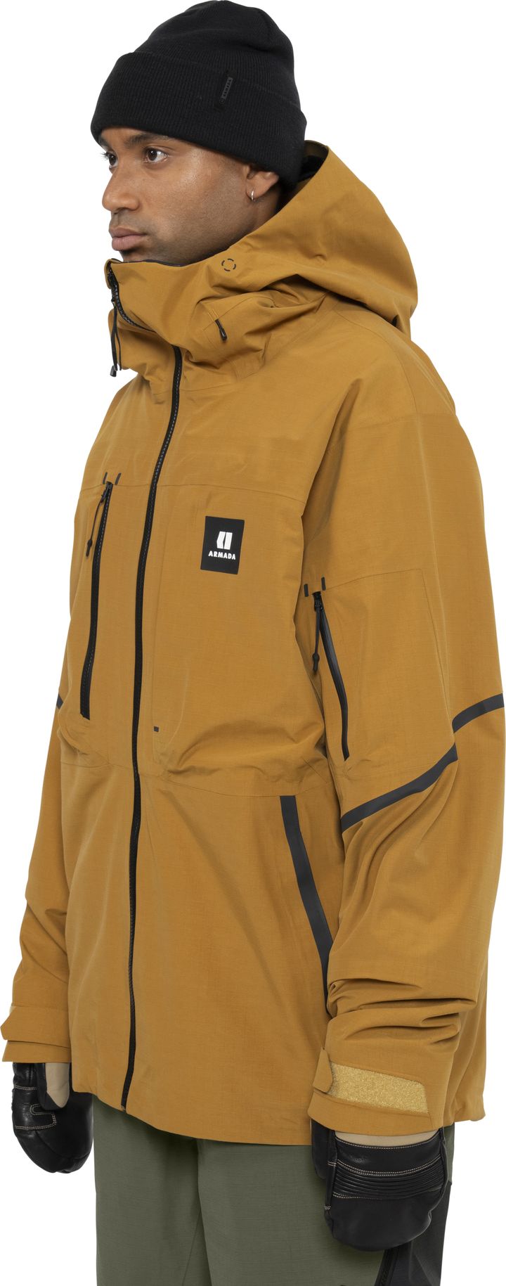 ARMADA Men's Grands 3L Jacket Golden Brown ARMADA ARMADA Men's Grands 3L Jacket Golden Brown ARMADA