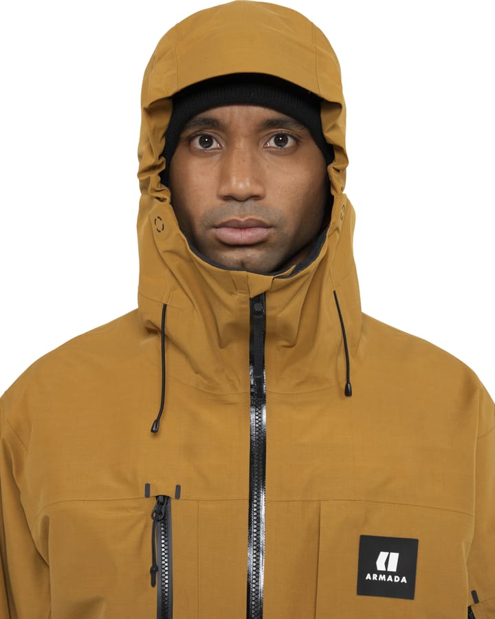 ARMADA Men's Grands 3L Jacket Golden Brown ARMADA ARMADA Men's Grands 3L Jacket Golden Brown ARMADA