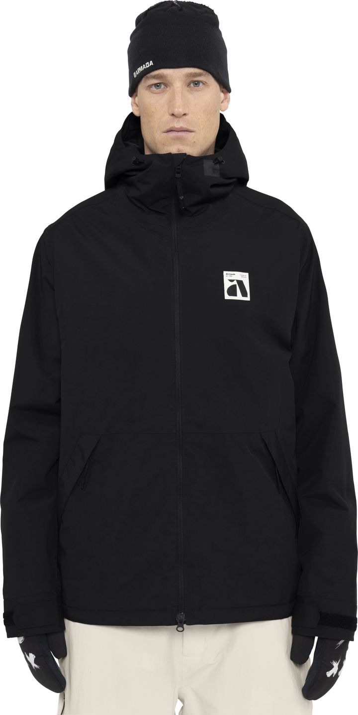 ARMADA Men's Reedy 2L Insulated Jacket Black ARMADA ARMADA Men's Reedy 2L Insulated Jacket Black ARMADA
