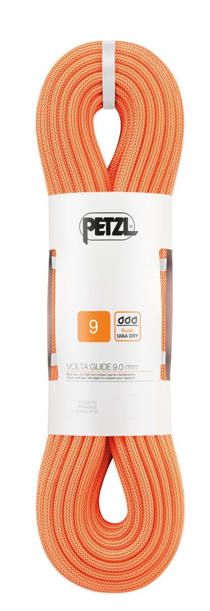 Petzl Volta Guide 9,0mm x 50m Oransje Petzl