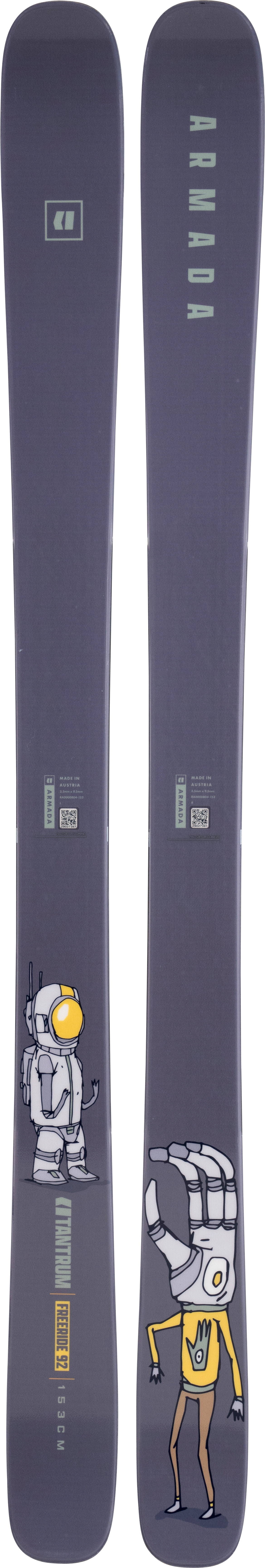 Armada Junior's Tantrum 92 Freeride Grey / Yellow