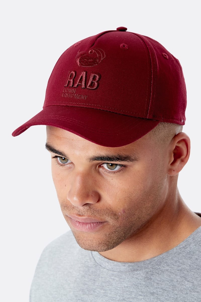 Rab Feather Cap Oxblood Red